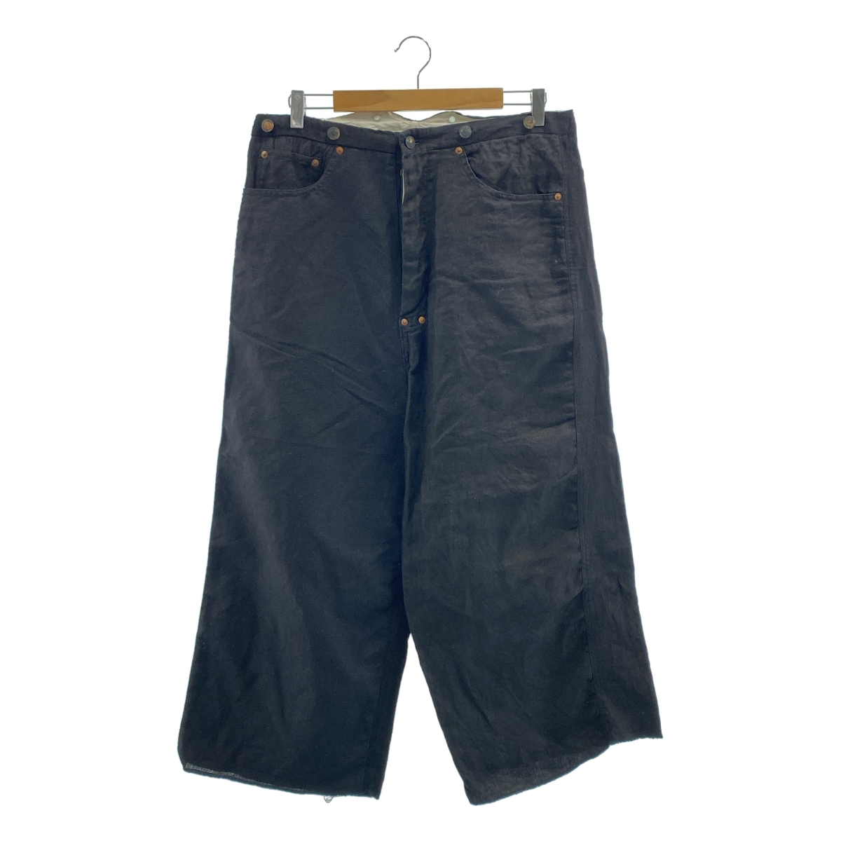 Paul Harnden / ポールハーデン suspender trousers / リネン ツイード サスペンダー トラウザーズ パンツ