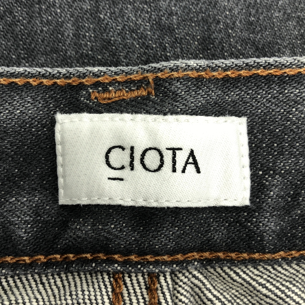 CIOTA / シオタ Wide Tapered 5 Pocket Pants ワイド テーパード デニムパンツ
