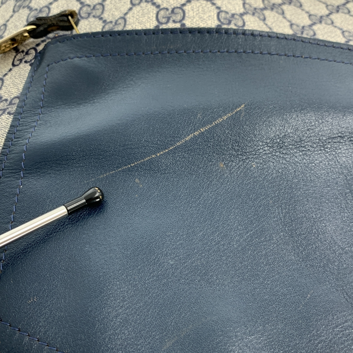 GUCCI / グッチ シェリーライン GGスプリーム PVC トートバッグ