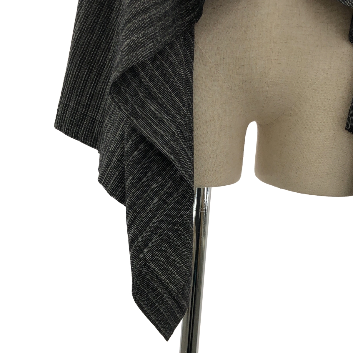 その他 変形 ボタンレス オーバー ジレ ベスト