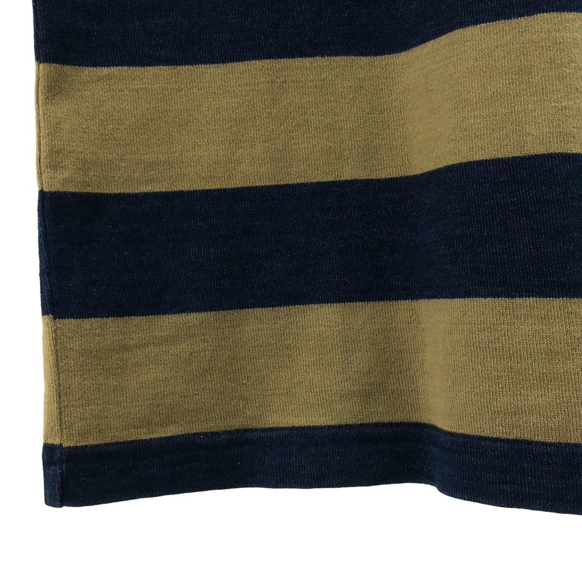 visvim / ビズビム コットン ボーダー クルーネックカットソー