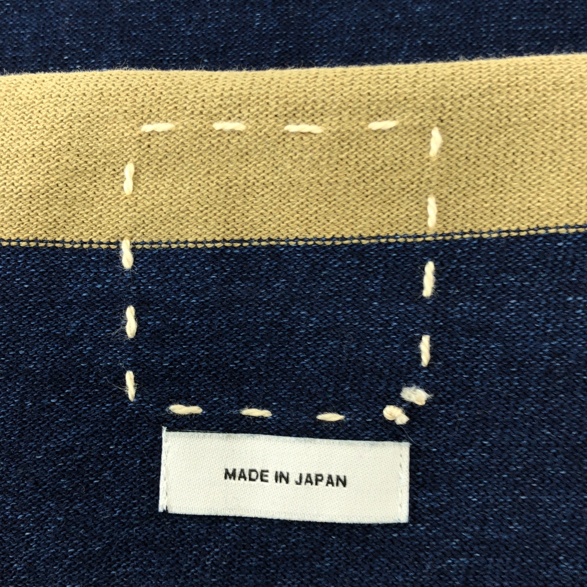 visvim / ビズビム コットン ボーダー クルーネックカットソー
