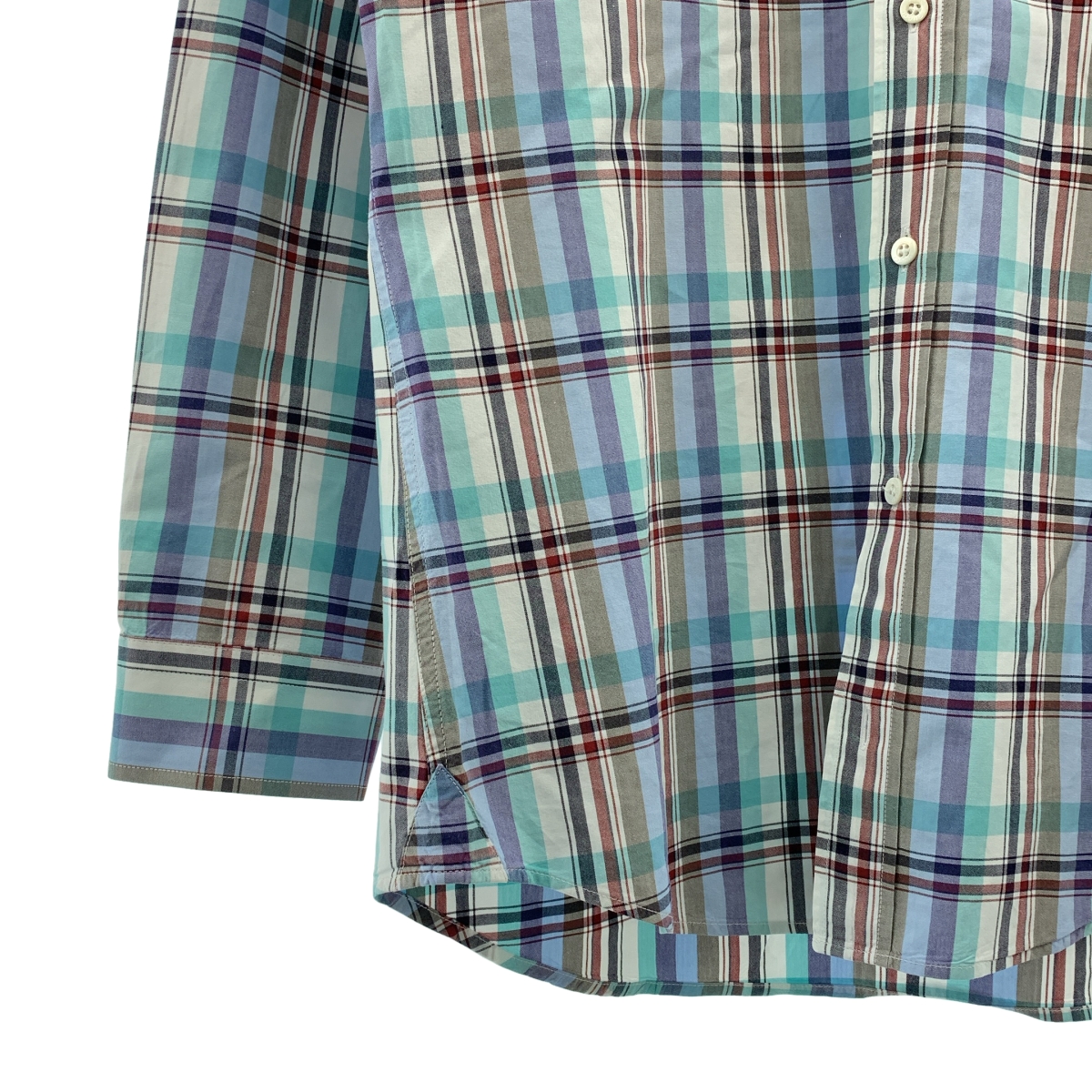 GUCCI / グッチ コットン GG 刺しゅう チェックシャツ