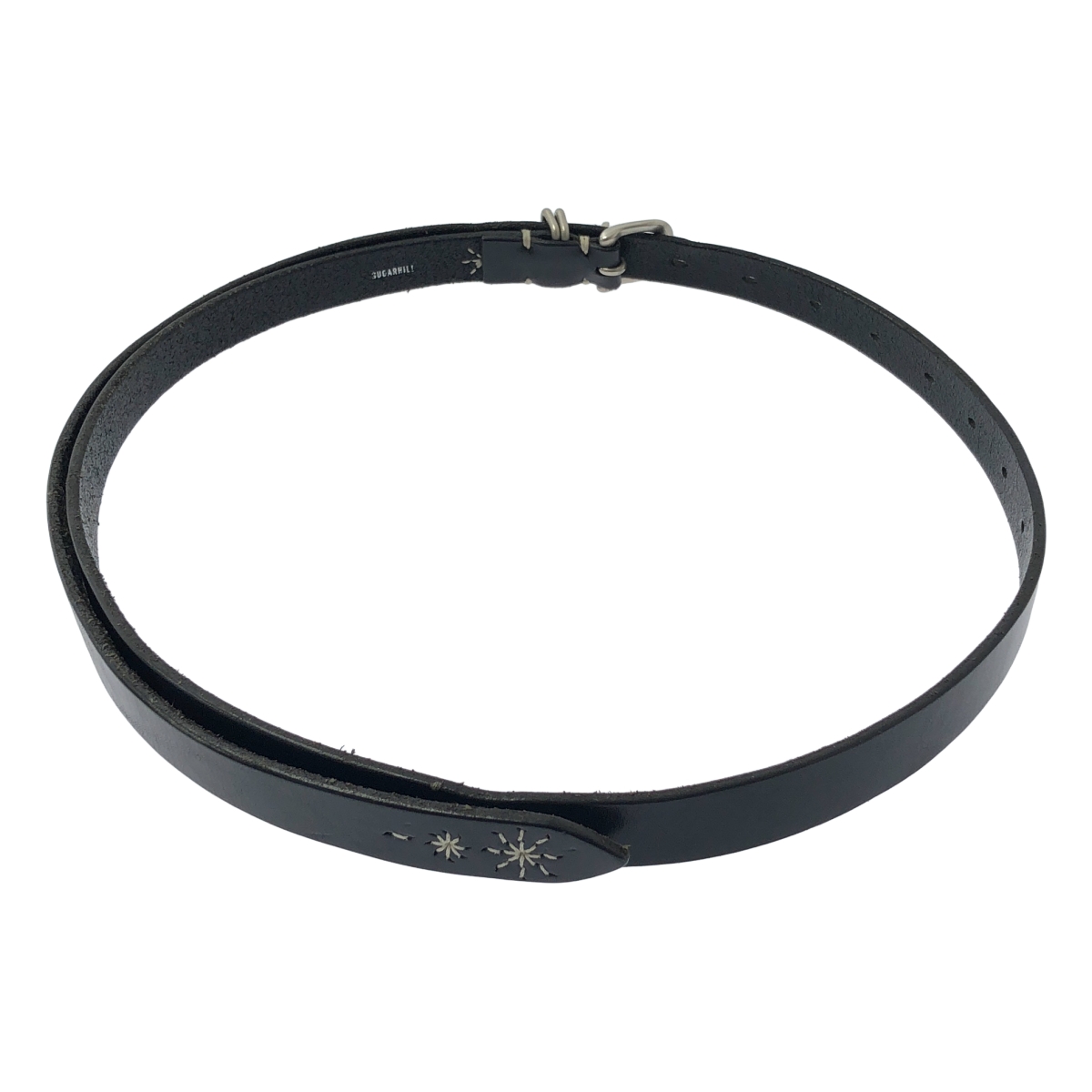 SUGARHILL / シュガーヒル Embroidery leather belt レザー ベルト