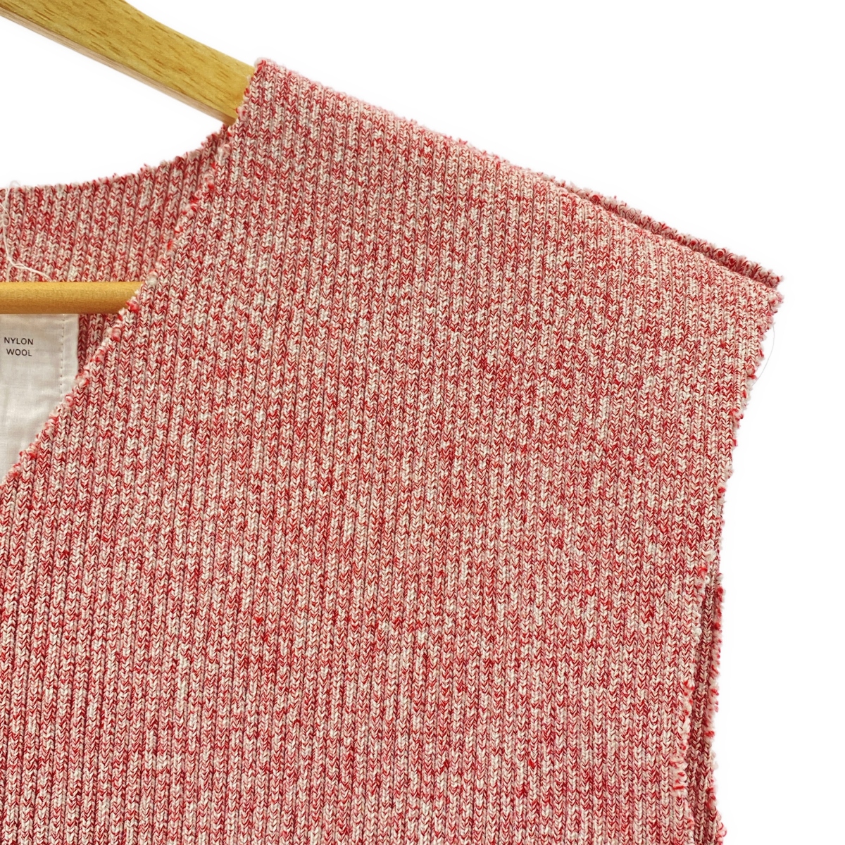 CAMIEL FORTGENS / カミエルフォートへンス RIB SPENCER JERSEY VEST リブ スペンサー ニットベスト