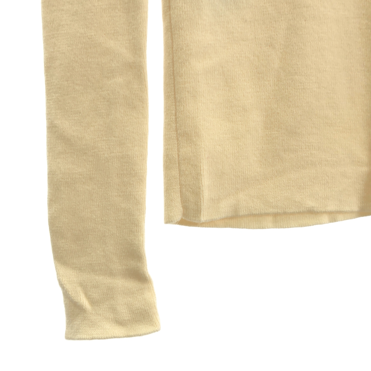 GUCCI / グッチ ファインウール GGロゴパッチ タートルネックニット