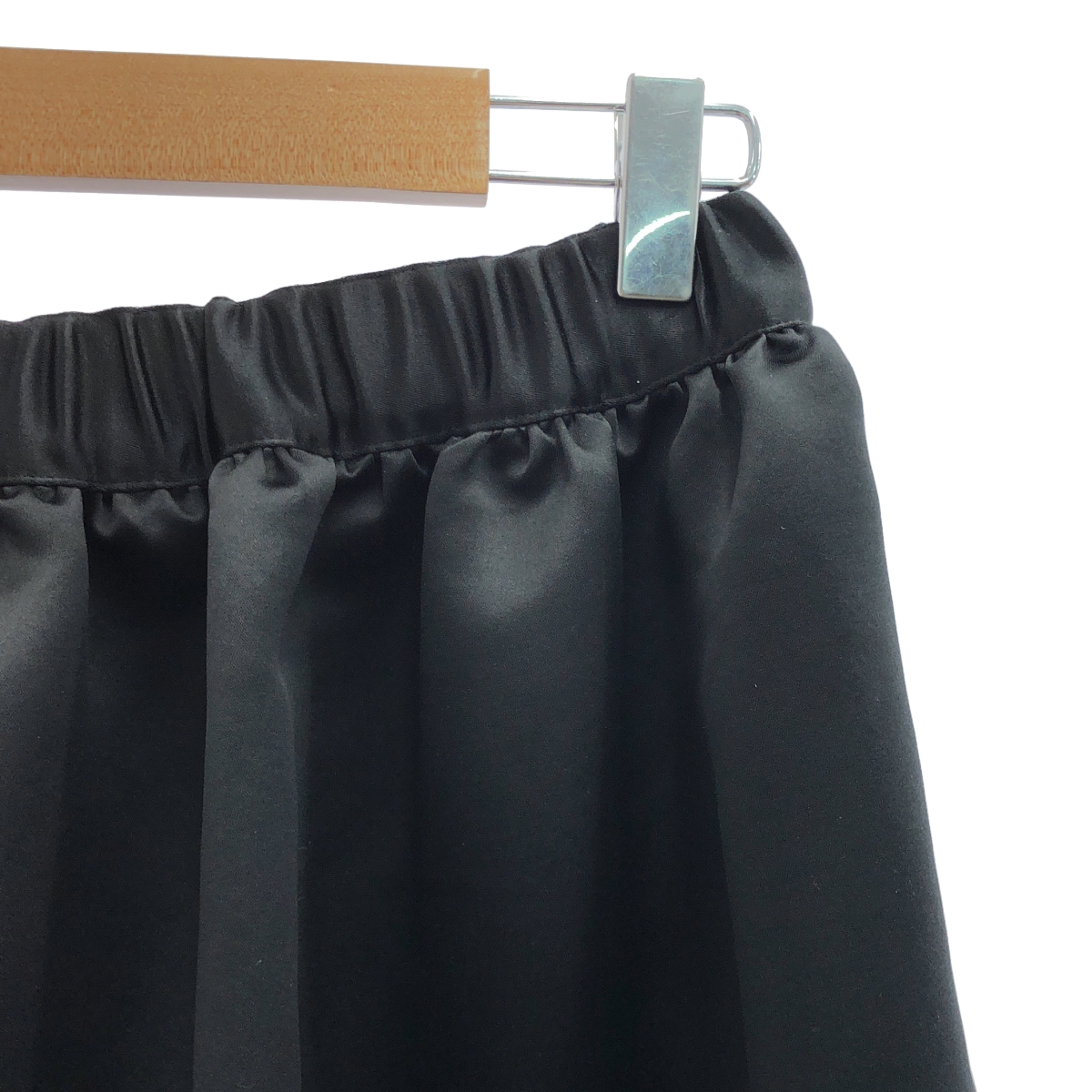 COMME des GARCONS COMME des GARCONS / コムコム ポリエステル サテン フリル フレア スカート