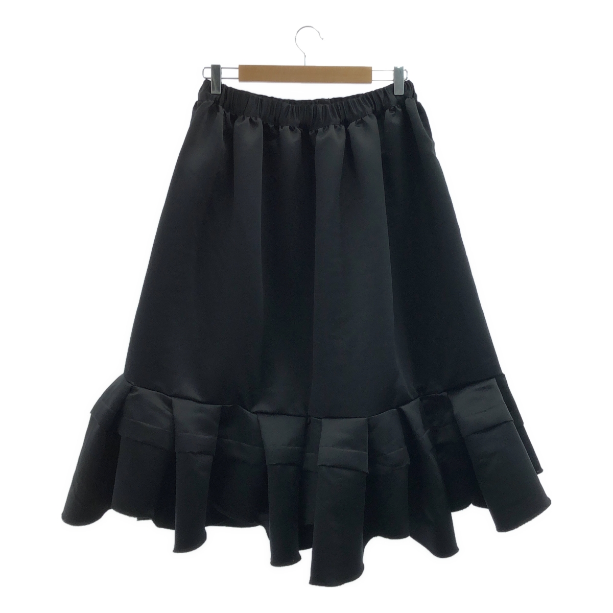 COMME des GARCONS COMME des GARCONS / コムコム ポリエステル サテン フリル フレア スカート