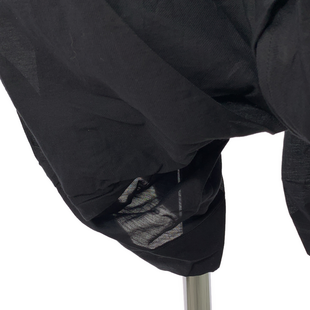 JULIUS / ユリウス COTTON/NYLON TWILL / ツイステッド ドローストリング ワイド ボリューム イージー パンツ