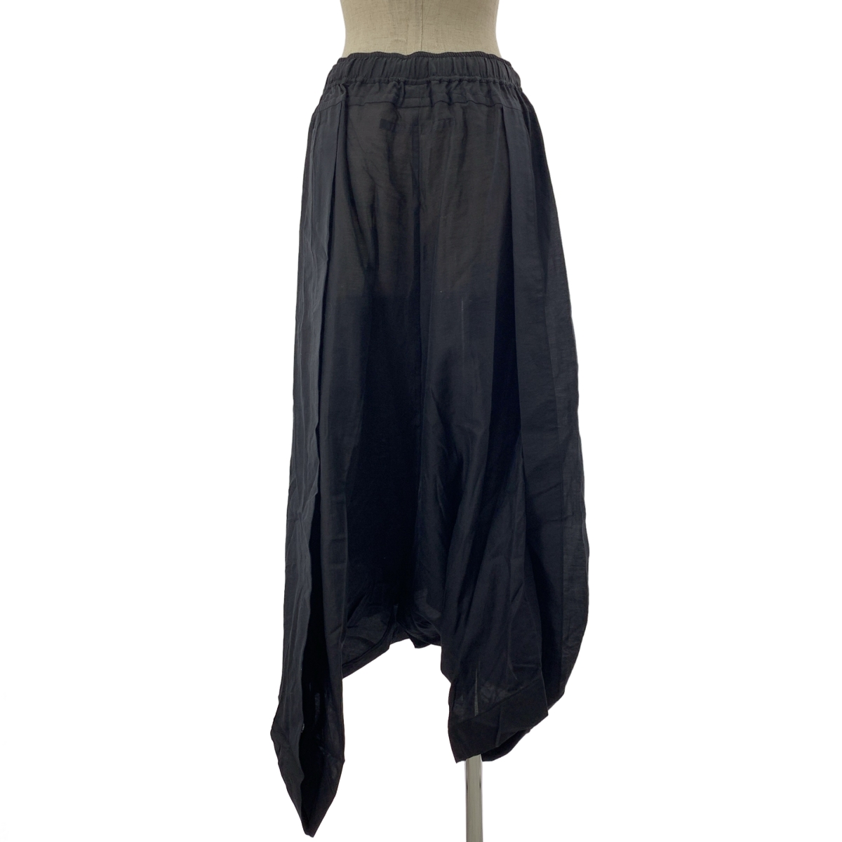 JULIUS / ユリウス COTTON/NYLON TWILL / ツイステッド ドローストリング ワイド ボリューム イージー パンツ