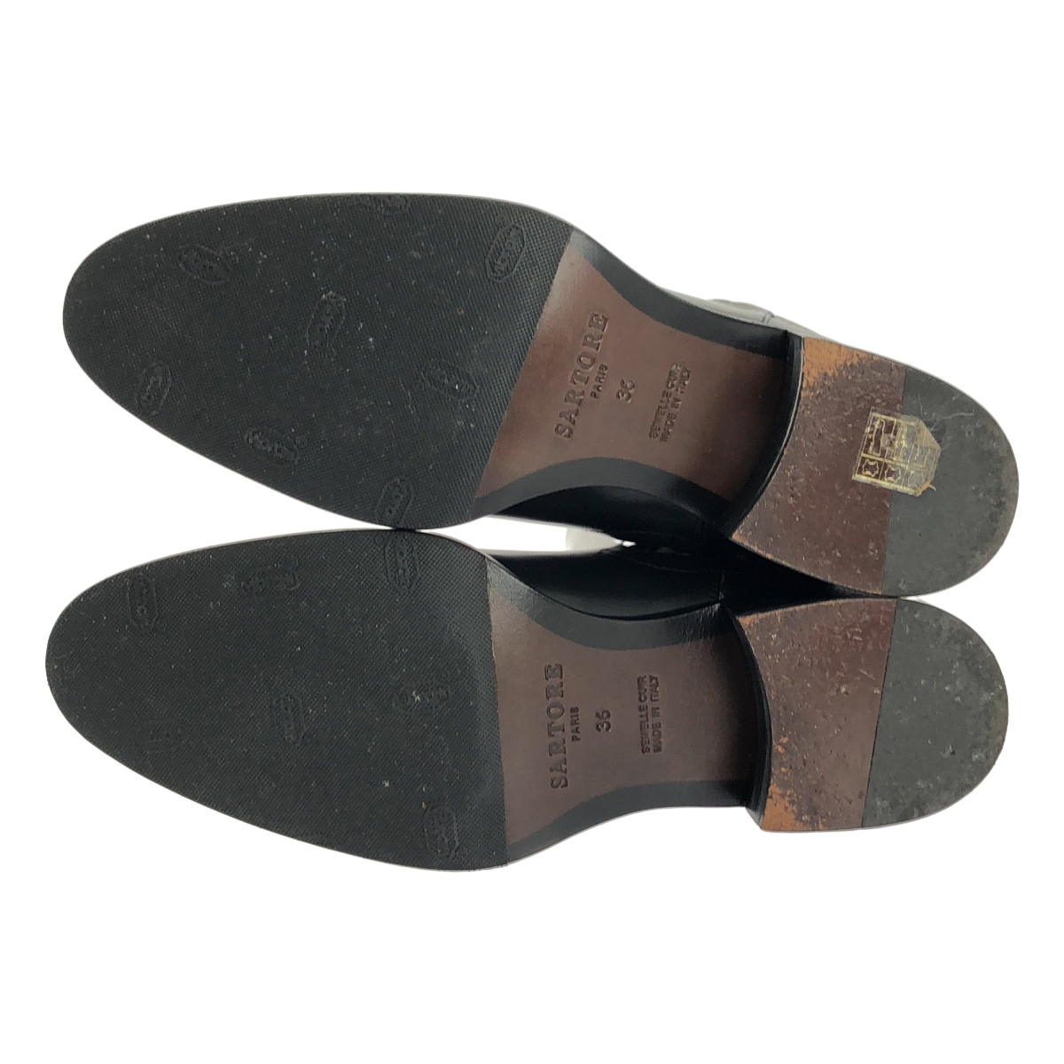 SARTORE / サルトル ベルト レザー ロングブーツ