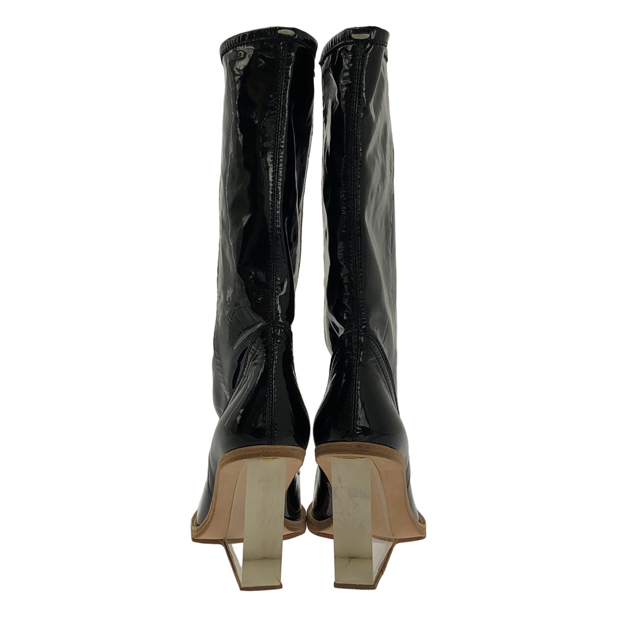 Maison Martin Margiela / メゾンマルタンマルジェラ クリアウェッジ ロングブーツ