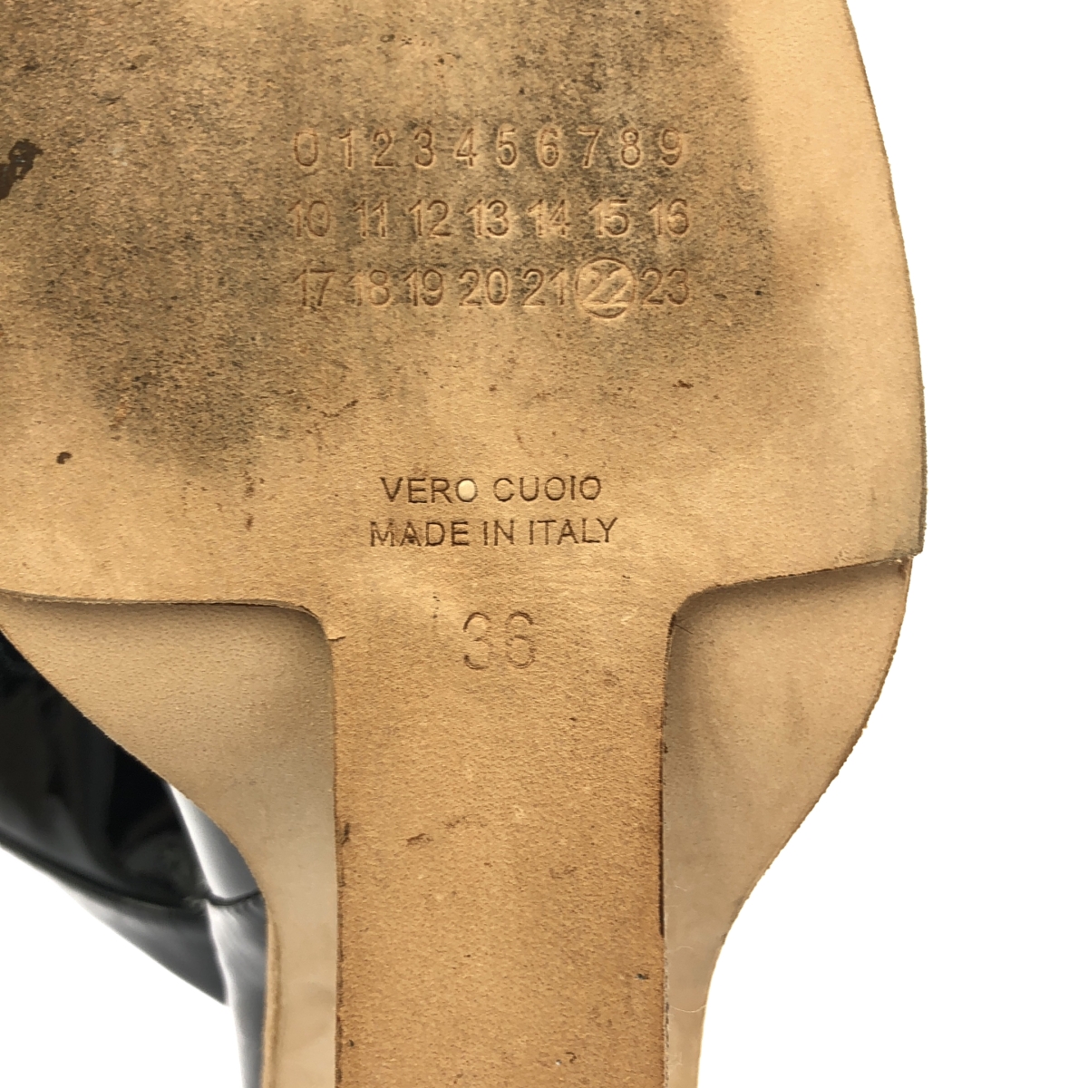 Maison Martin Margiela / メゾンマルタンマルジェラ クリアウェッジ ロングブーツ