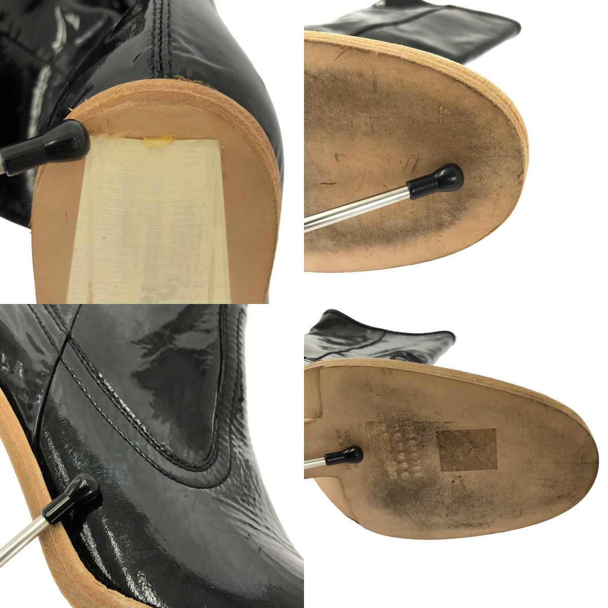 Maison Martin Margiela / メゾンマルタンマルジェラ クリアウェッジ ロングブーツ