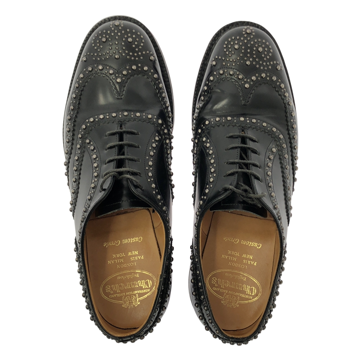 Church's / チャーチ BURWOOD バーウッド スタッズ レースアップシューズ