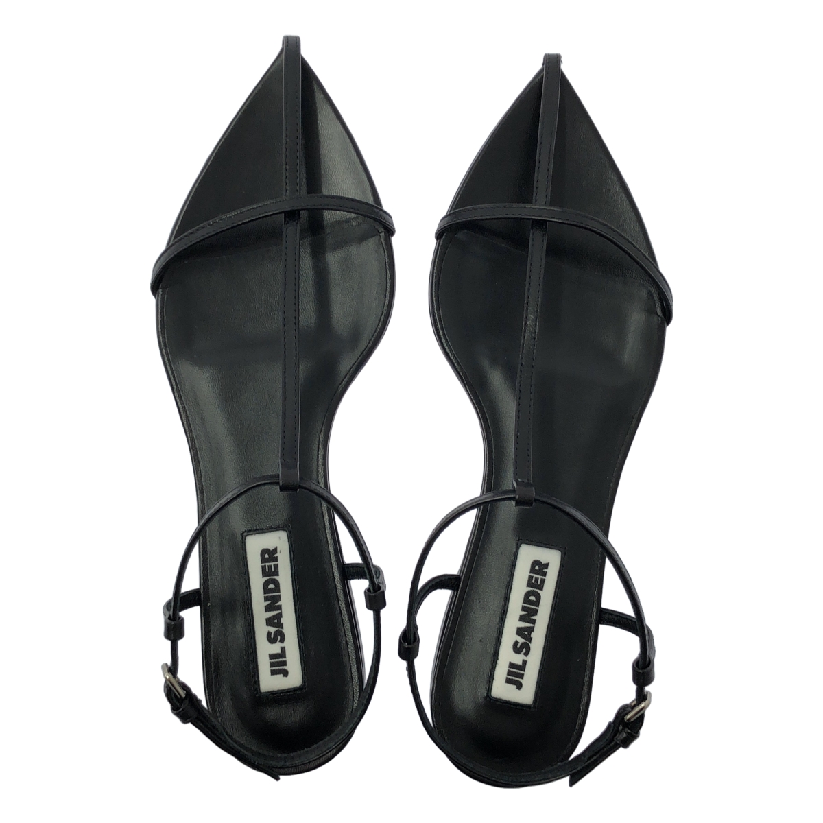 JIL SANDER / ジルサンダー TRIPON CAGE ポインテッドトゥ ストラップ ケージ サンダル