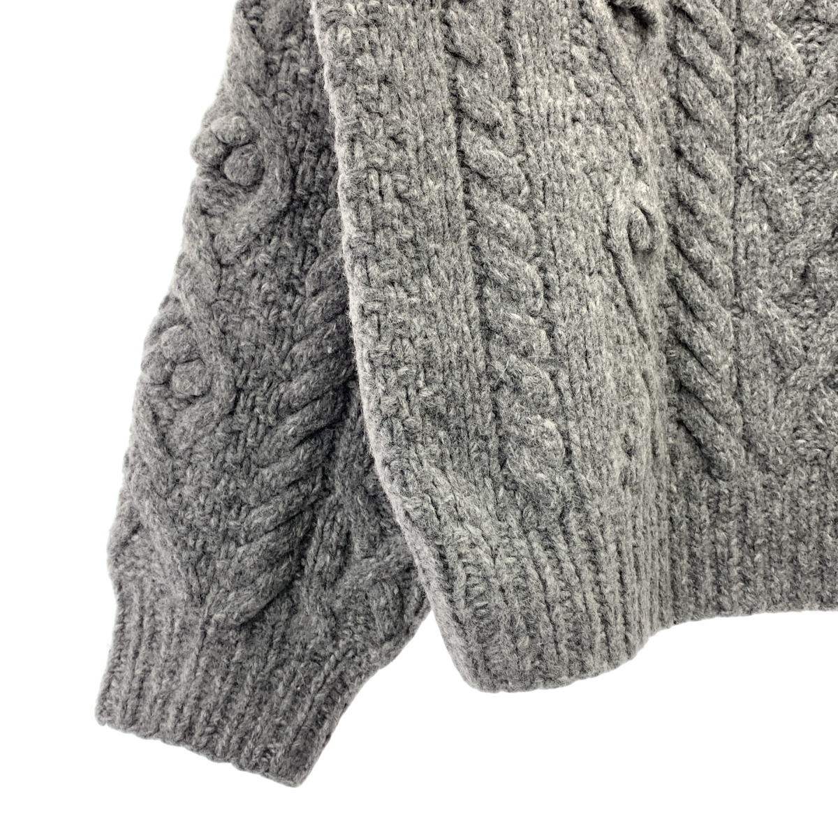 その他 bubble cable hand KNIT ケーブル プルオーバー ニット