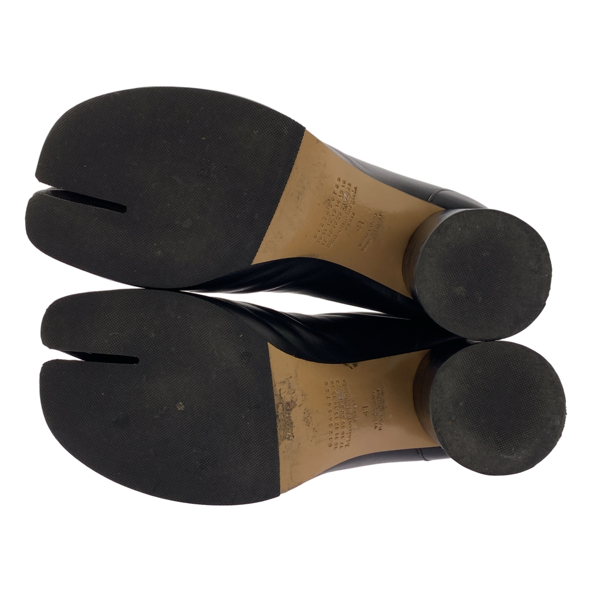 Maison Margiela / メゾンマルジェラ TABI ANKLE BOOTS レザー 足袋 アンクル ブーツ