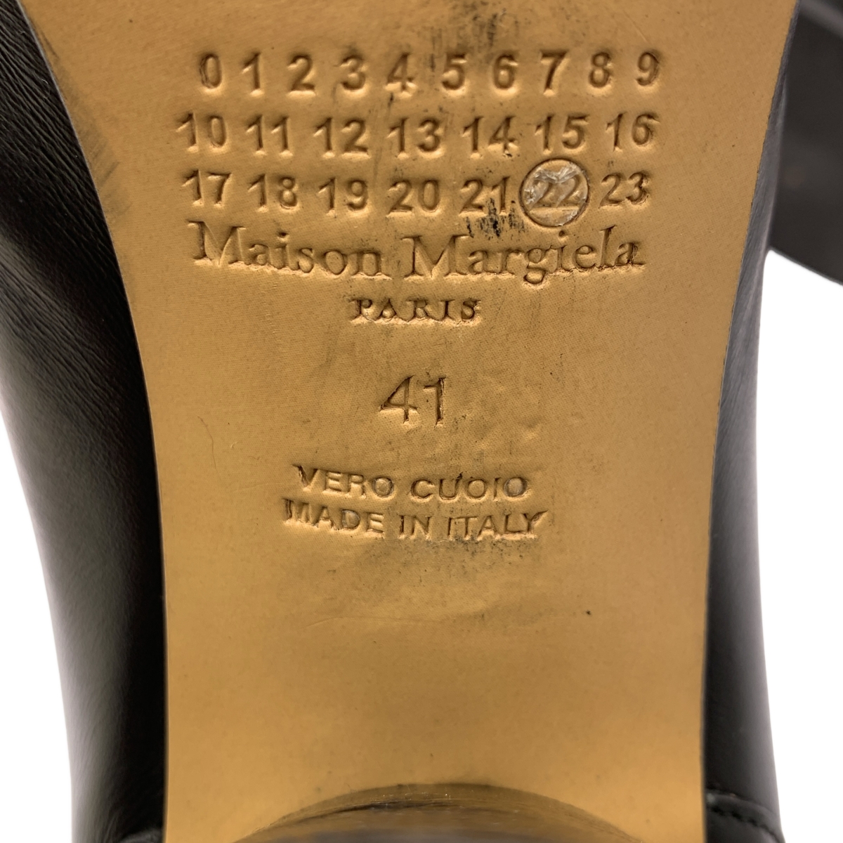 Maison Margiela / メゾンマルジェラ TABI ANKLE BOOTS レザー 足袋 アンクル ブーツ