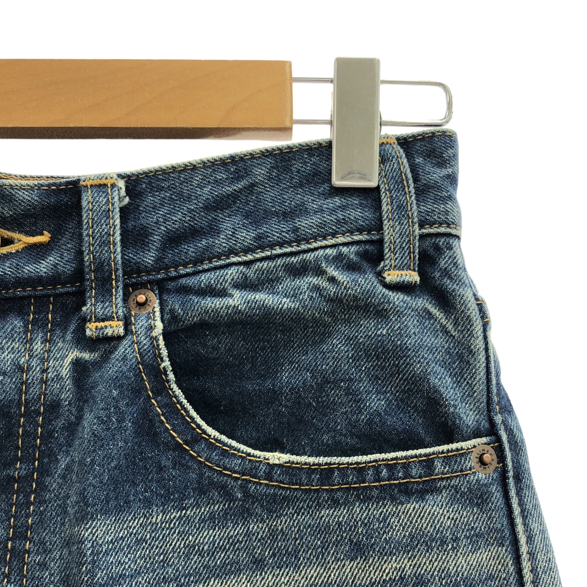 CELINE / セリーヌ W_BF_010 / カットオフ デニムパンツ