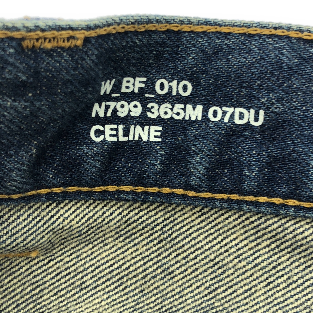 CELINE / セリーヌ W_BF_010 / カットオフ デニムパンツ