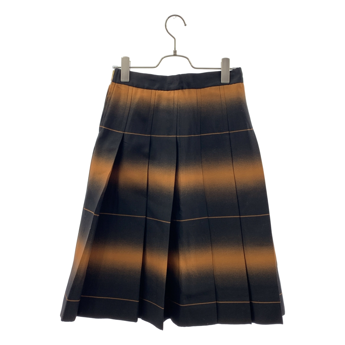 その他 コットン シルク バックジップ スカート