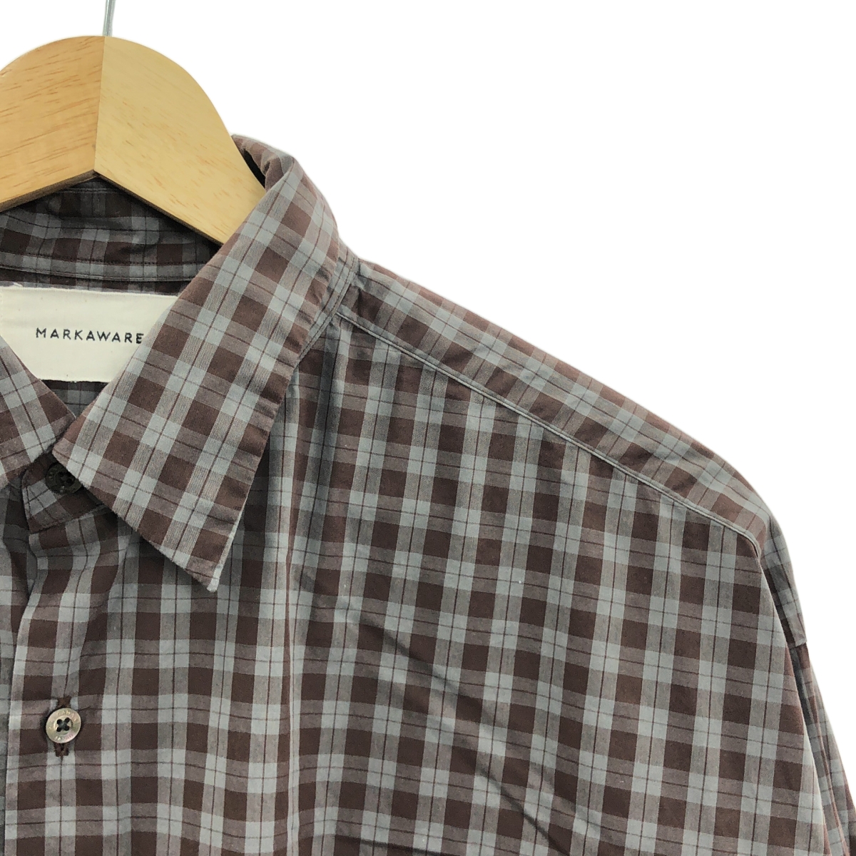 MARKAWARE / マーカウェア COMFORT FIT SHIRT コンフォート フィット チェックシャツ