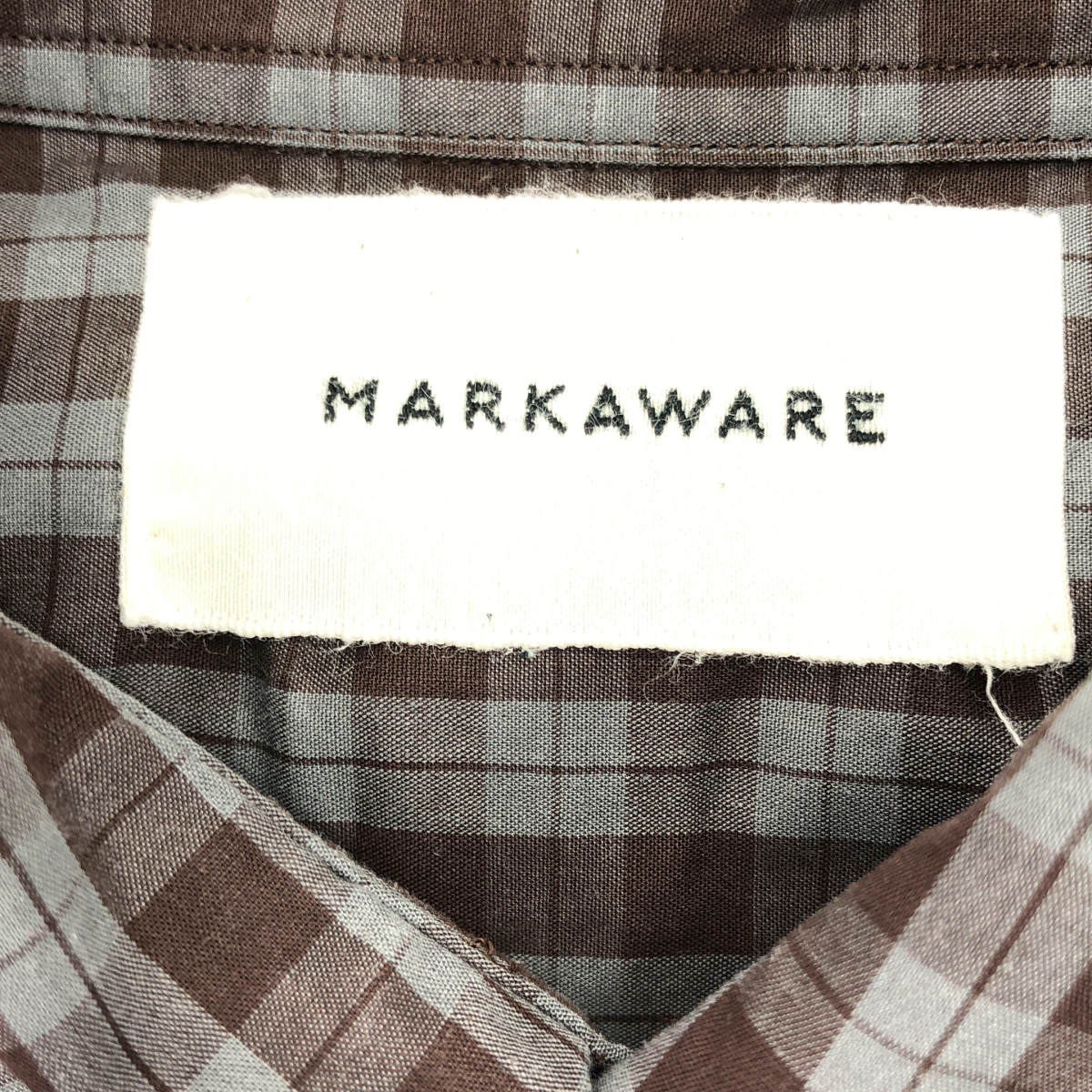 MARKAWARE / マーカウェア COMFORT FIT SHIRT コンフォート フィット チェックシャツ