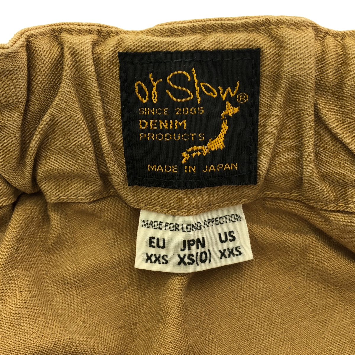 orslow / オアスロウ コットンヘリンボーン フレンチ ワークパンツ