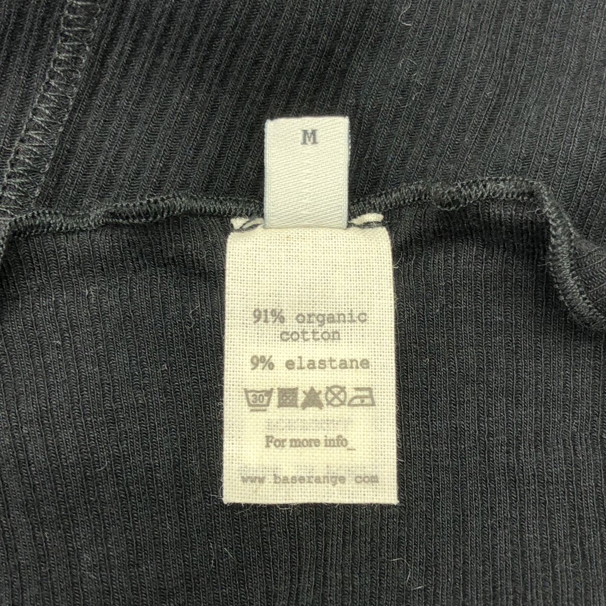 BASErange / ベースレンジ OMATO LONG SLEEVE リブ カットソー