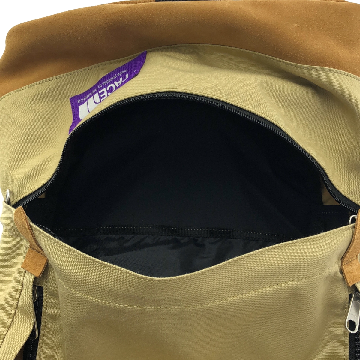 THE NORTH FACE PURPLE LABEL / ザノースフェイスパープルレーベル Medium Day Pack ミディアム デイパック スエード切替 バックパック