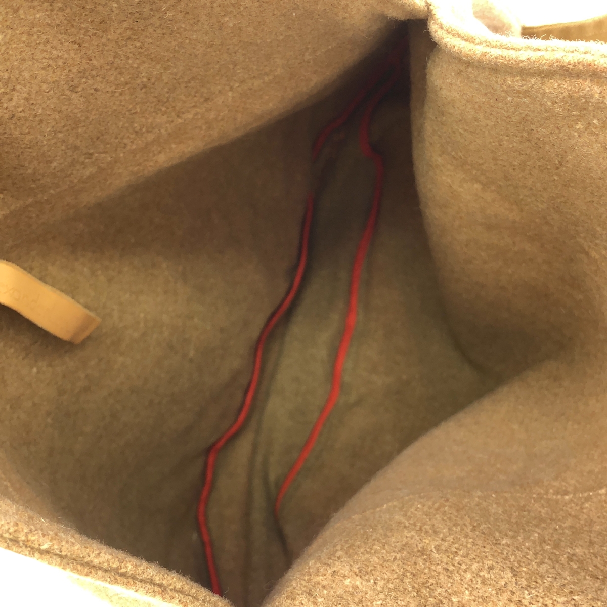 Alexander Lee Chang / アレキサンダーリーチャン ロゴ刺しゅう メルトン ショルダーバッグ