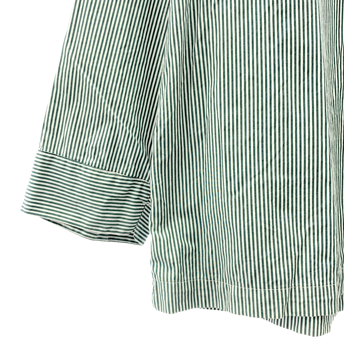 marka / マーカ コットン ストライプ スキッパーシャツ