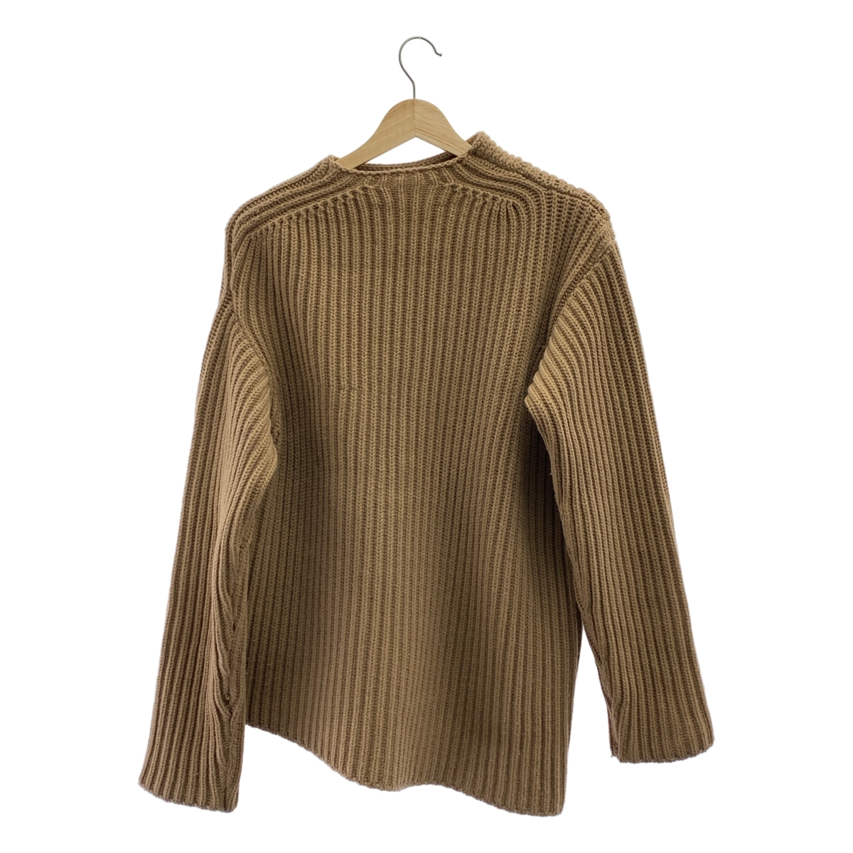 JIL SANDER / ジルサンダー ウール カシミヤ アシンメトリー リブニット