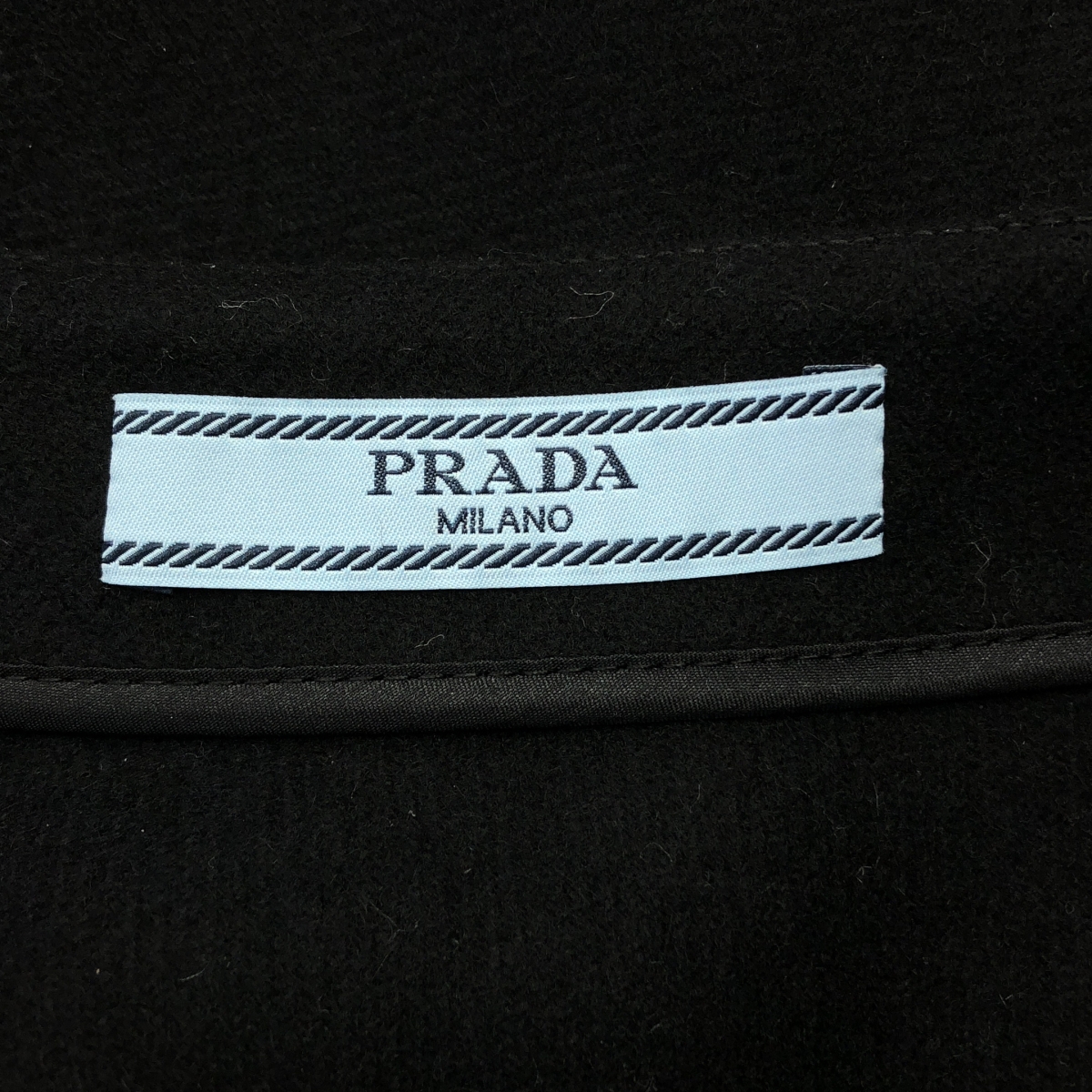 PRADA / プラダ ウール フレア ロングスカート