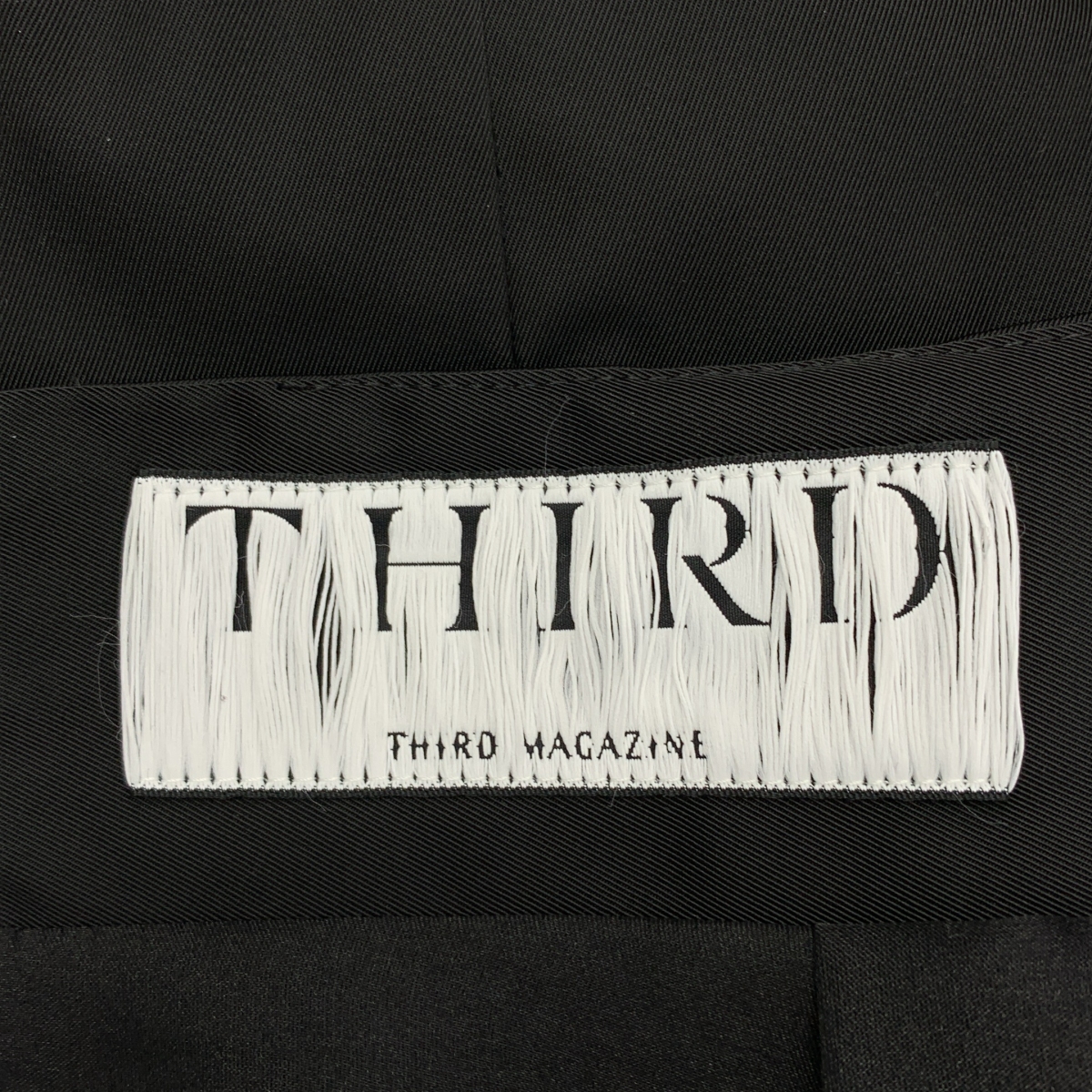 THIRD MAGAZINE / サードマガジン ハイウエストレイヤードスカート