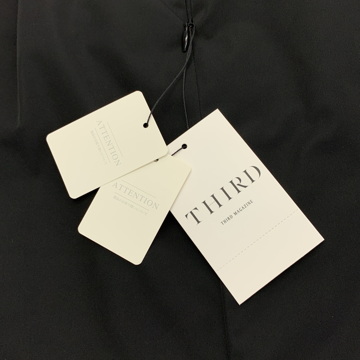 THIRD MAGAZINE / サードマガジン ハイウエストレイヤードスカート