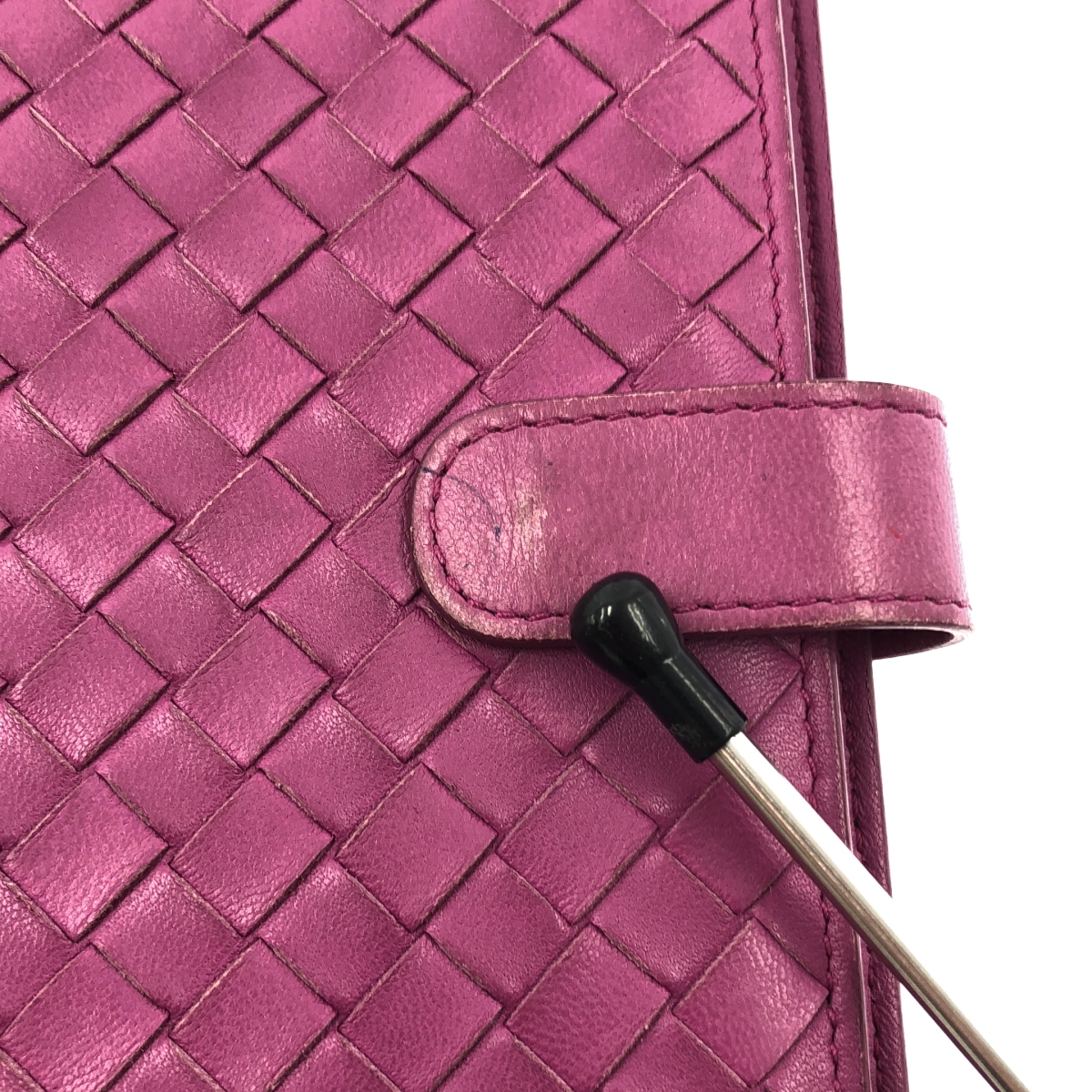 BOTTEGA VENETA / ボッテガヴェネタ イントレチャート レザー ダイヤリー 手帳