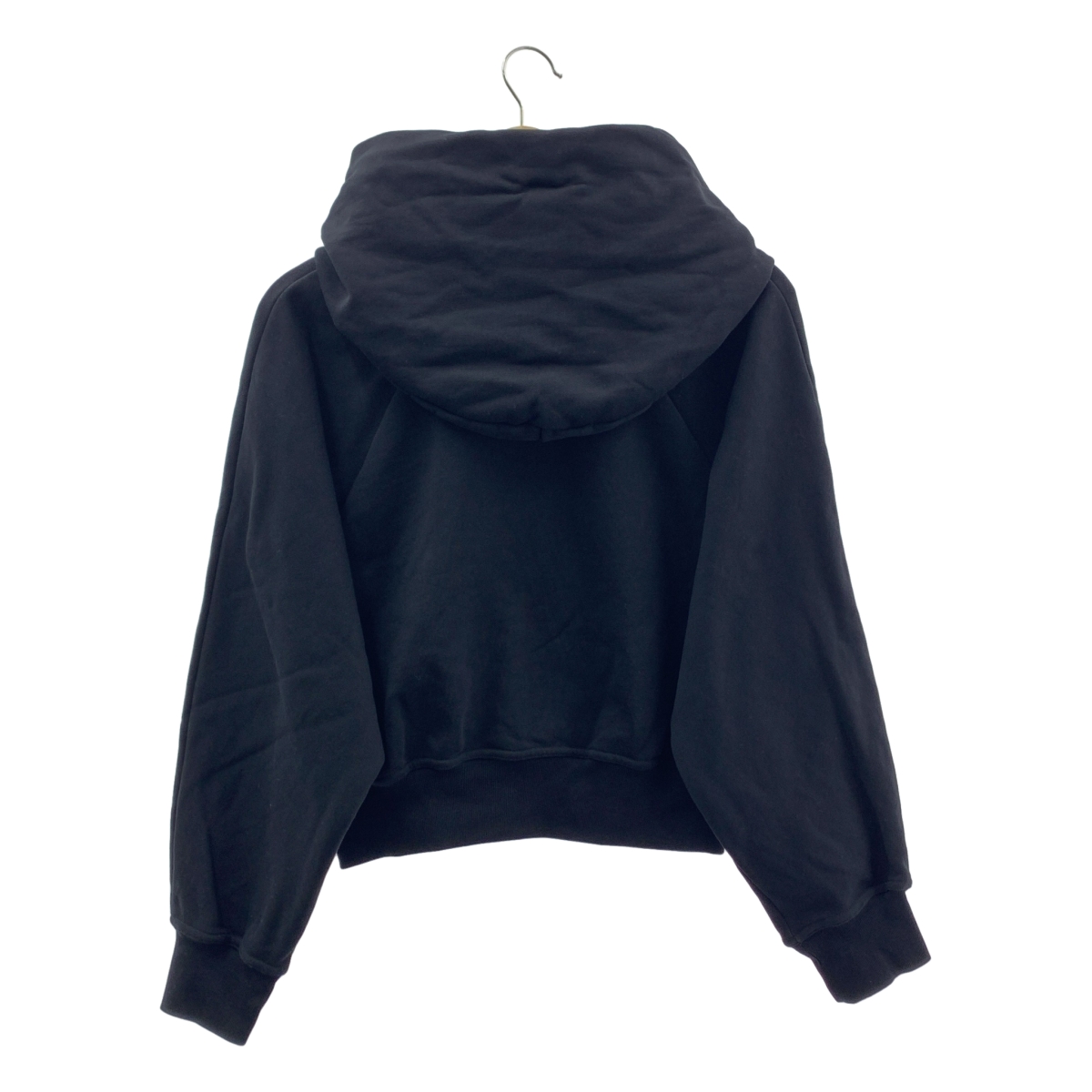 PATOU / パトゥ エンブロイダリー ロゴ メダリオン クロップド スウェット フーディ