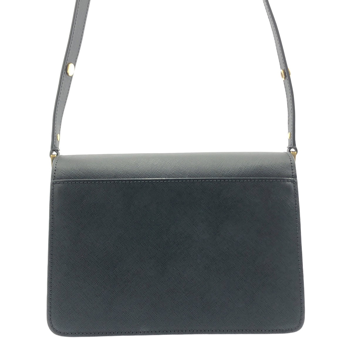 MARNI / マルニ トランク ミディアム サフィアーノレザー ショルダーバッグ