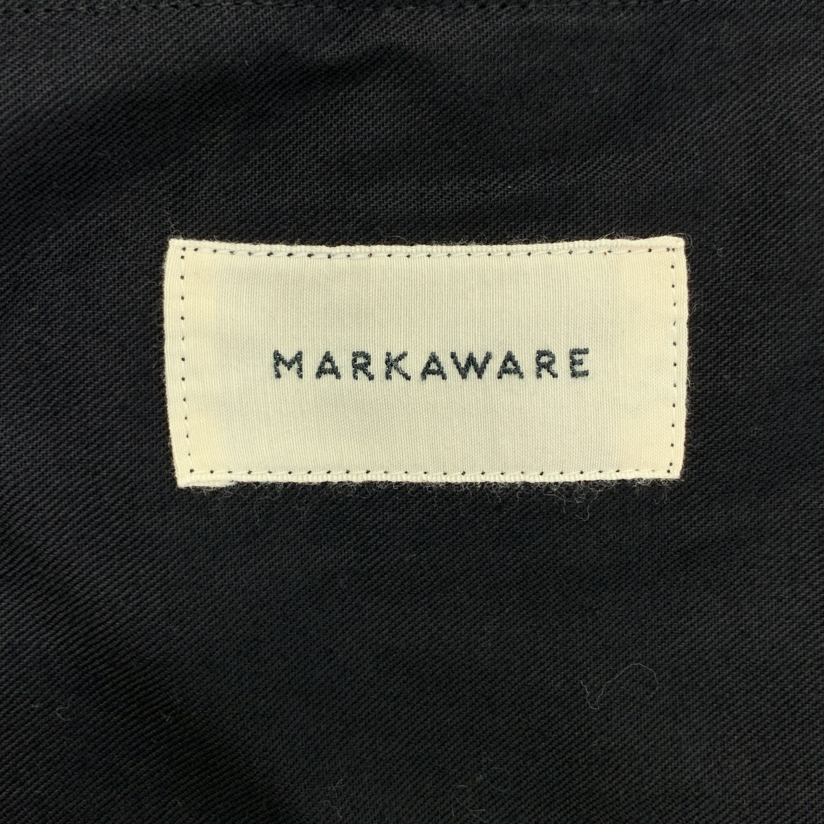 MARKAWARE / マーカウェア SUPER 160's WOOL GABARDINE TRIPLE PLEATED WIDE TROUSERS 3タック パンツ