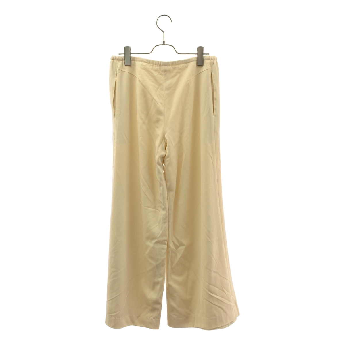 DES PRES / デプレ ハイツイストギャバジン フロントドロストイージーパンツ