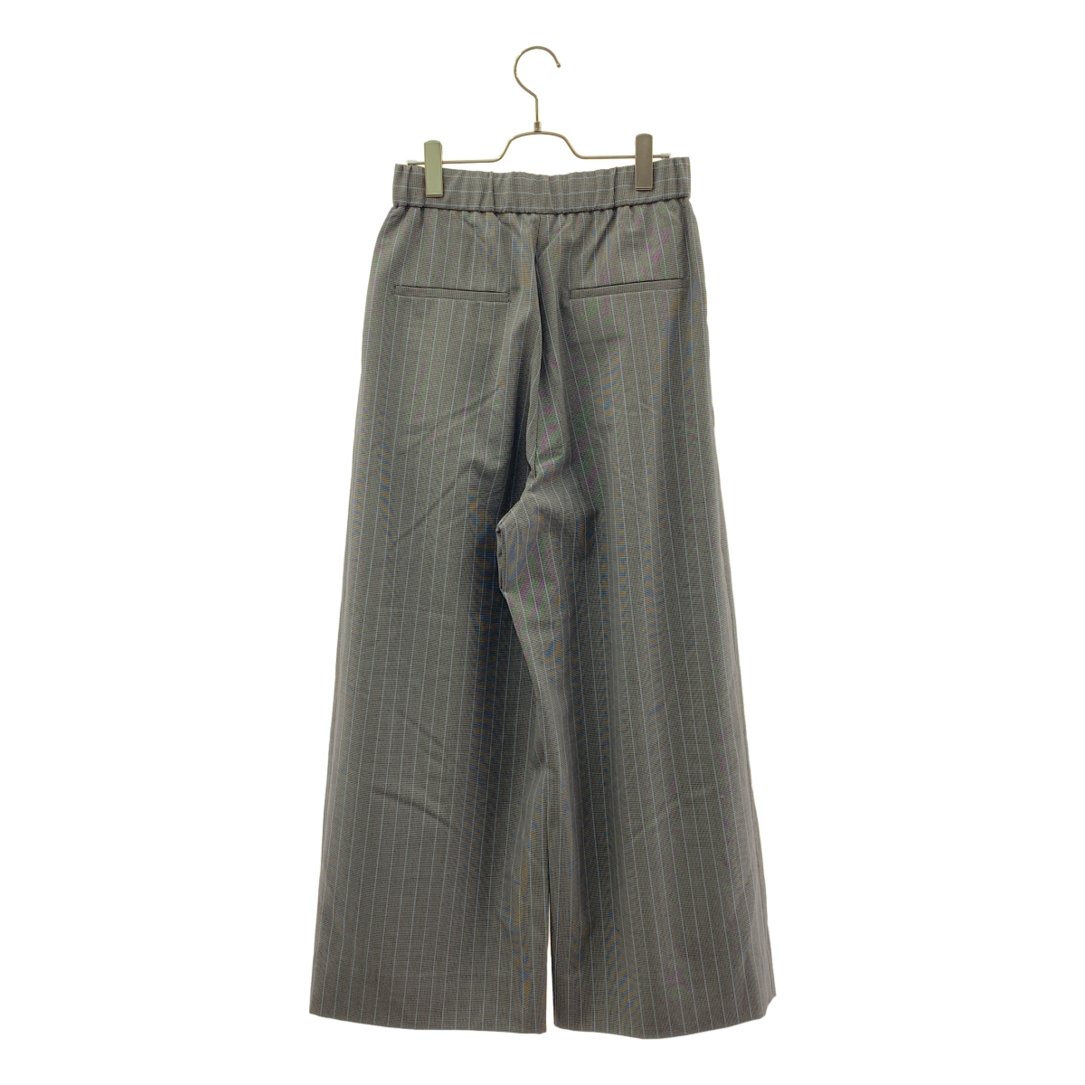 ATON / エイトン ドローストリング バックウエストゴム 2タック ワイド スラックス パンツ