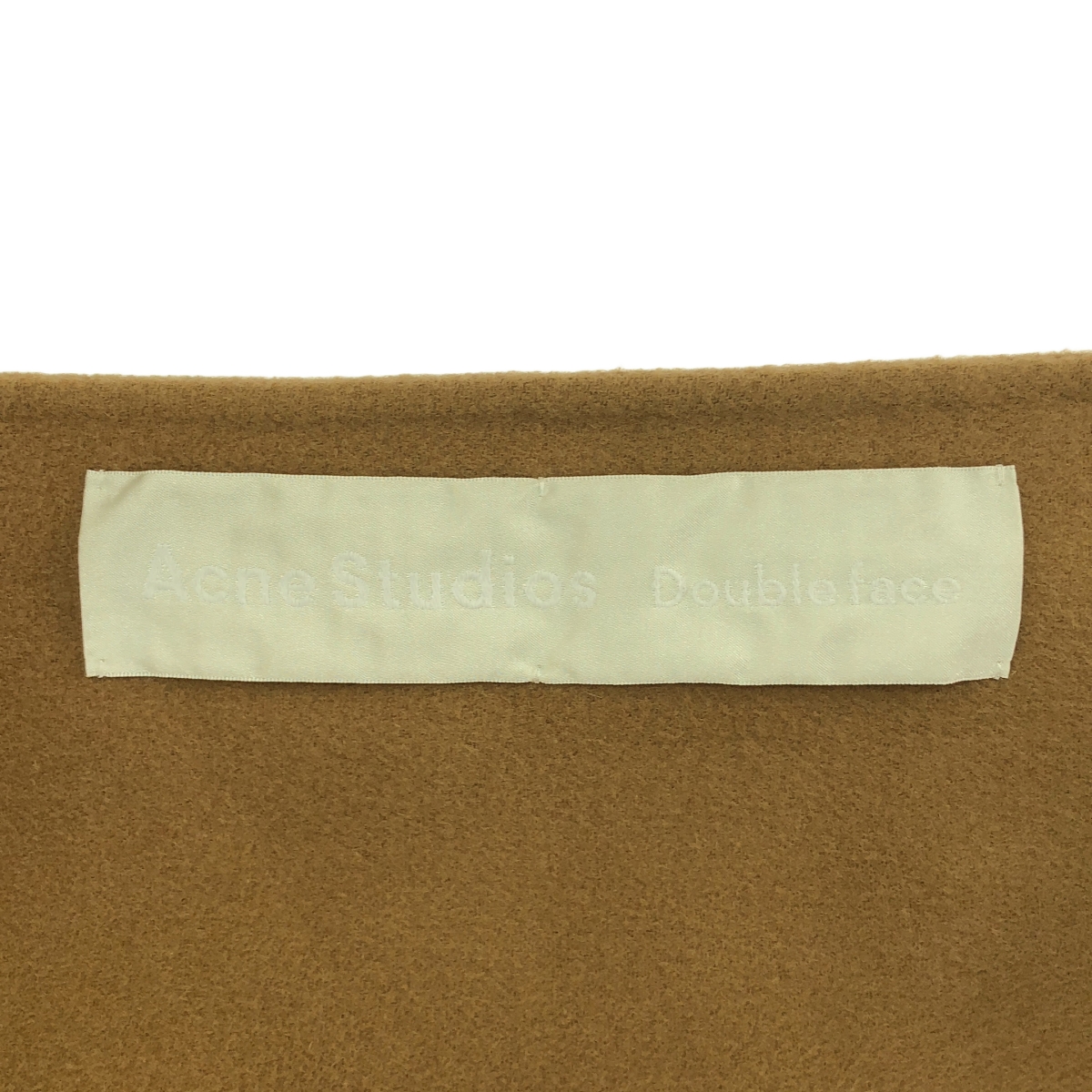 Acne Studios / アクネストゥディオズ Double face / ウール ベルテッド ダブルコート