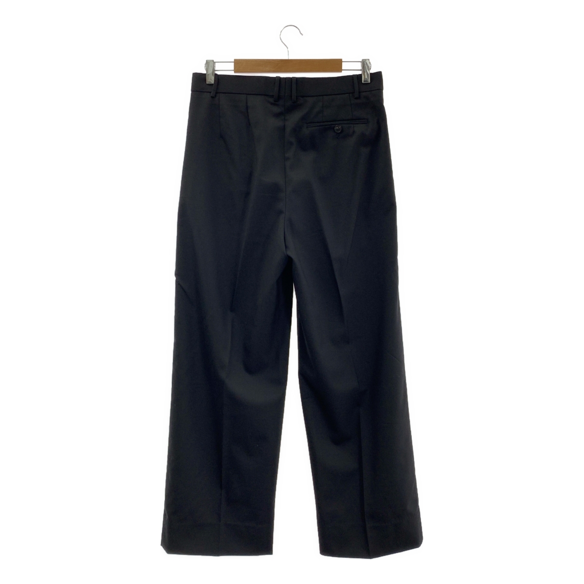 H BEAUTY&YOUTH / エイチビューティアンドユース ウールトロ 2プリーツ ワイドパンツ