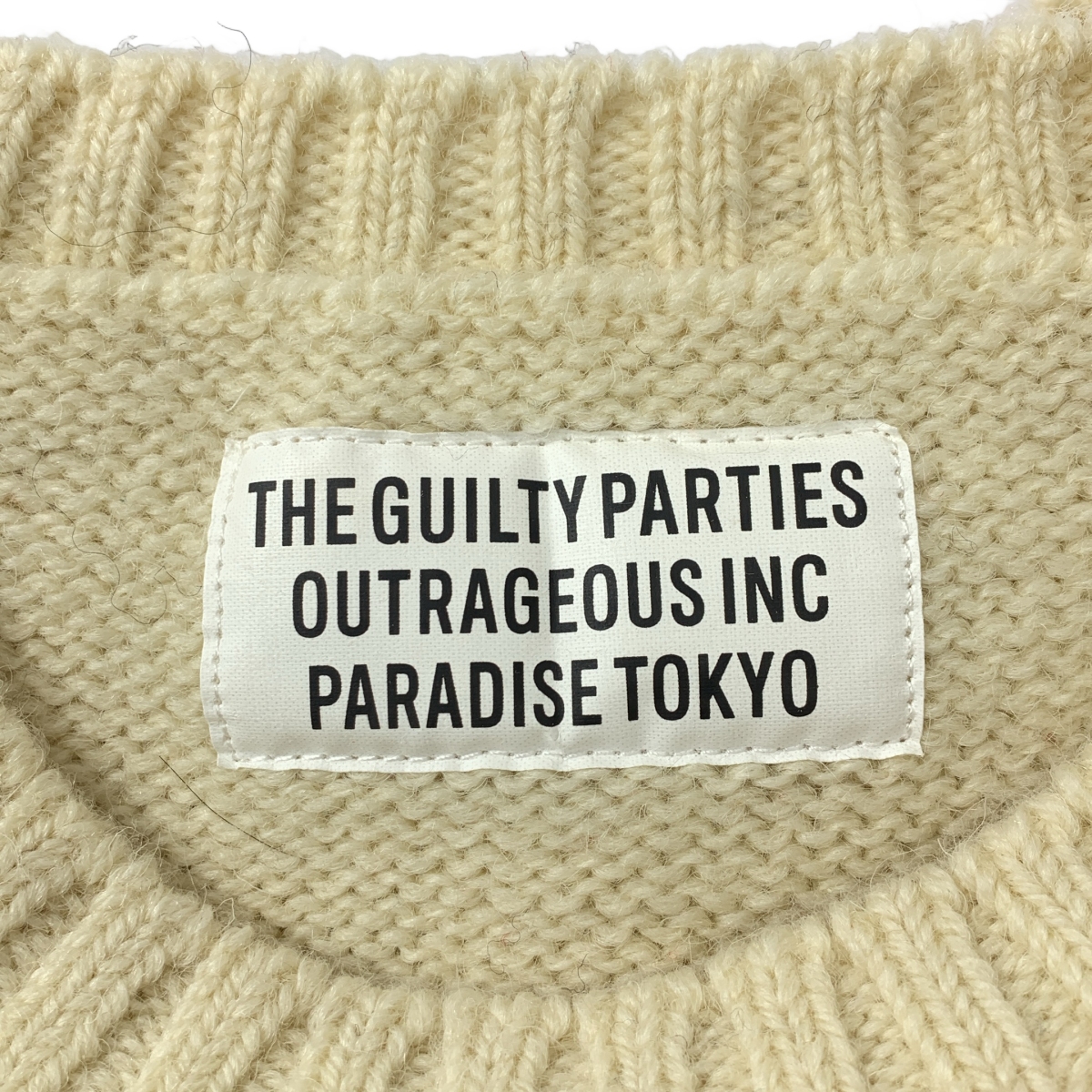 WACKO MARIA / ワコマリア TIM LEHI / INTARSIA CREW NECK SWEATER プルオーバー ニット