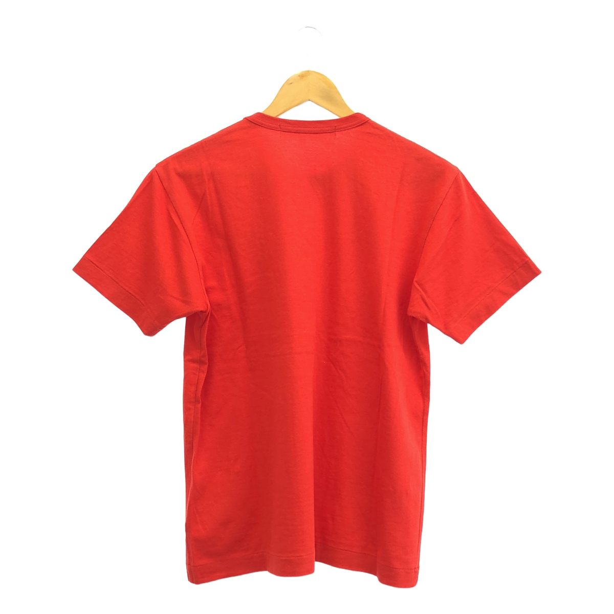 PLAY COMME des GARCONS / プレイコムデギャルソン コットン ダブルハート パッチ Tシャツ