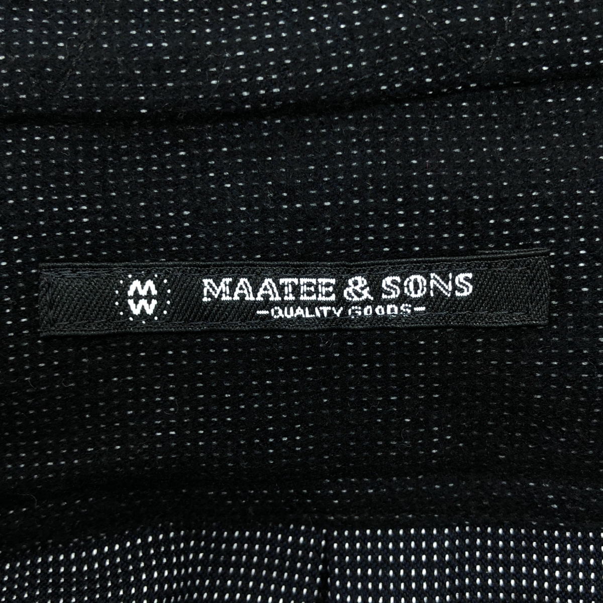 MAATEE&SONS / マーティー&サンズ SILK GACHA POCKE WORK SHIRTS シルク ガチャ ワークシャツ