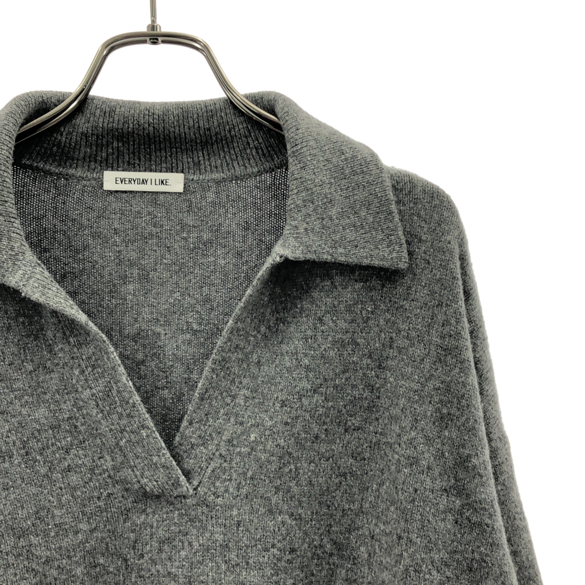 AP STUDIO / エーピーストゥディオ EVERYDAY I LIKE. / ウールカシミヤ スキッパーニット
