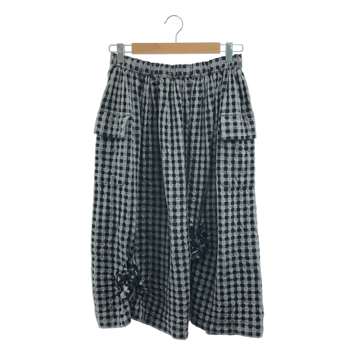 robe de chambre COMME des GARCONS / ローブドシャンブルコムデギャルソン フリル装飾 ドローストリング ロングスカート